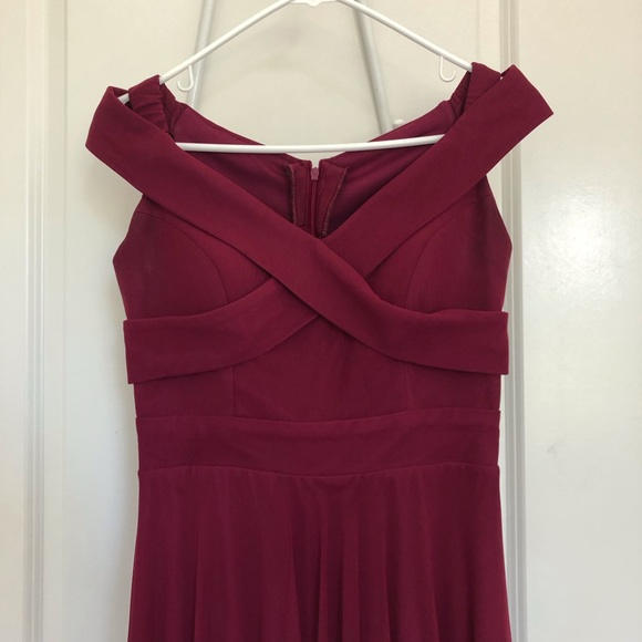 Slight High-Low Tulle Dress - Picture 4 of 8